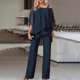 Bianca | Elegância Atemporal em Conjunto com Ombros à Mostra - Ines Braga