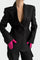 Blazer com Linha Impressionante e Botões - Ines Braga