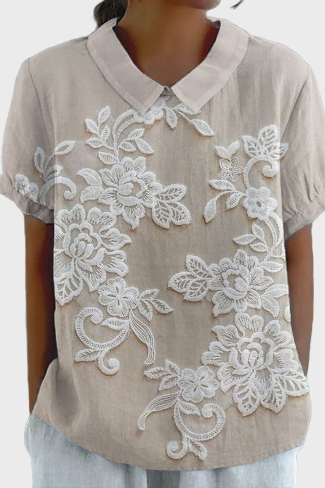 Blusa com Gola Lily - Ines Braga