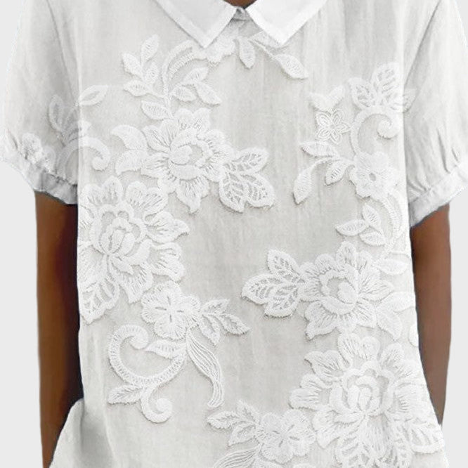 Blusa com Gola Lily - Ines Braga