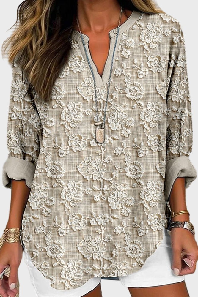 Blusa Desert Bloom - Ines Braga
