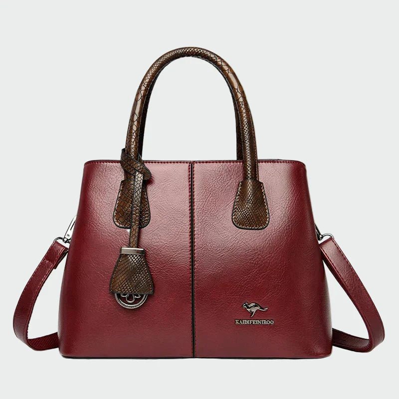 Bolsa de couro elegante - Ines Braga