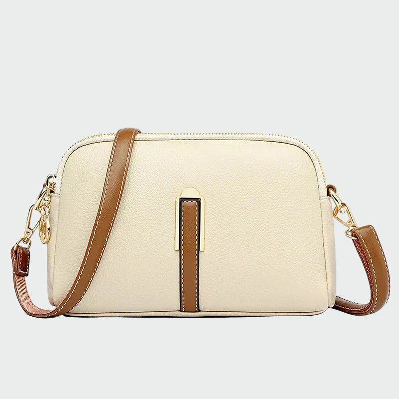 Bolsa de ombro de couro elegante - Ines Braga