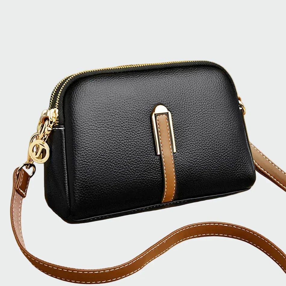 Bolsa de ombro de couro elegante - Ines Braga