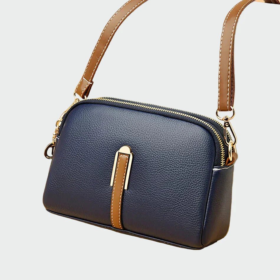Bolsa de ombro de couro elegante - Ines Braga