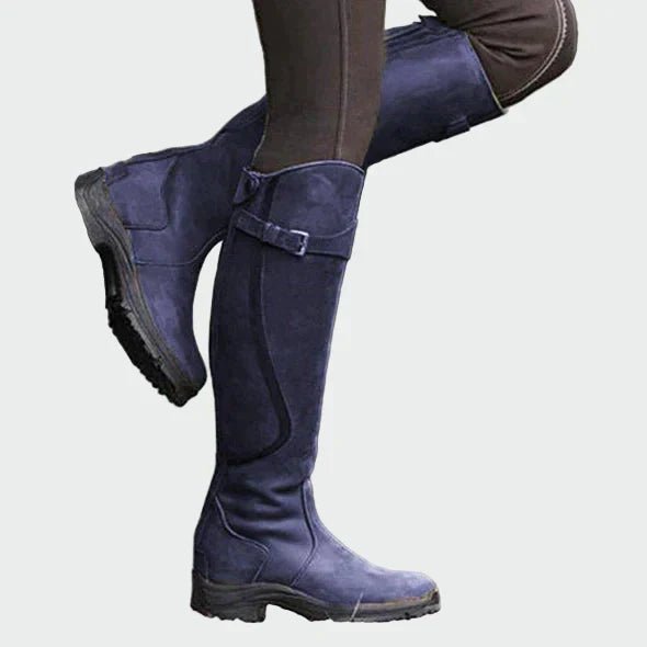 Botas de couro ortopédicas premium - Ines Braga