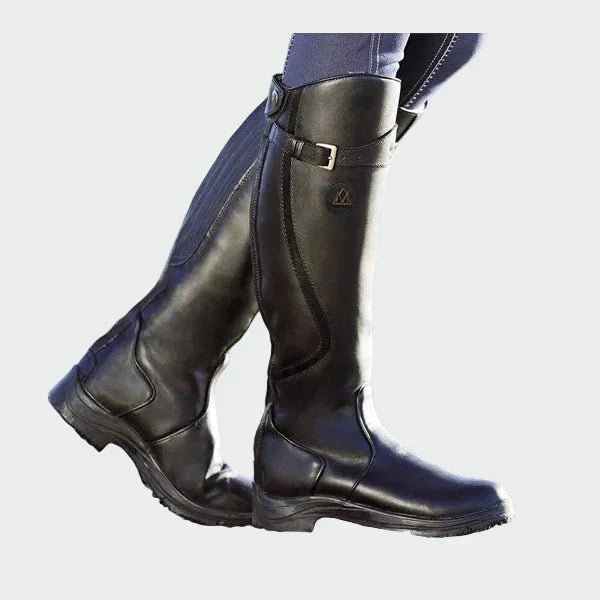 Botas de couro ortopédicas premium - Ines Braga