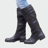 Botas de couro retro - Ines Braga