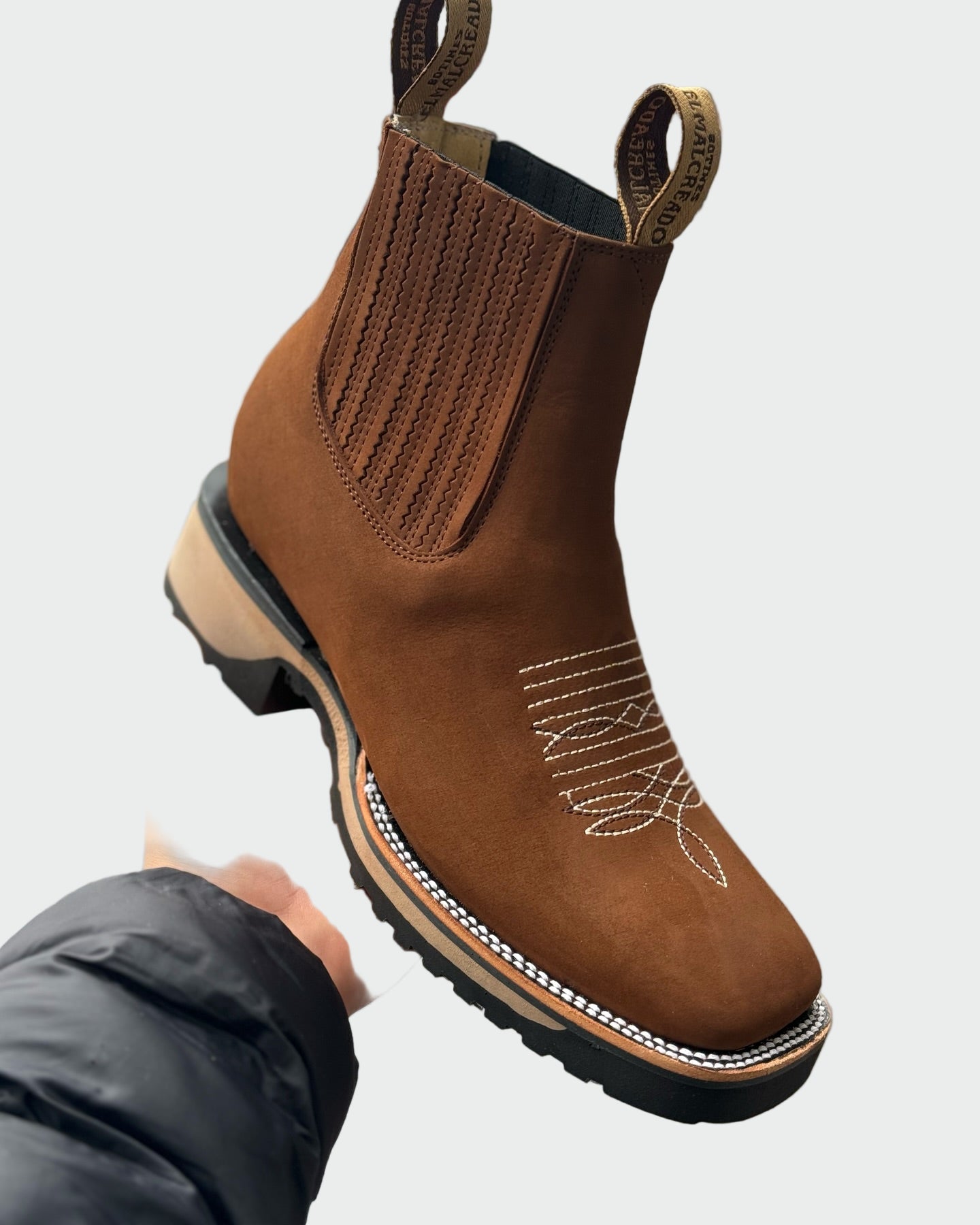 Botas de cowboy em pele - Ines Braga