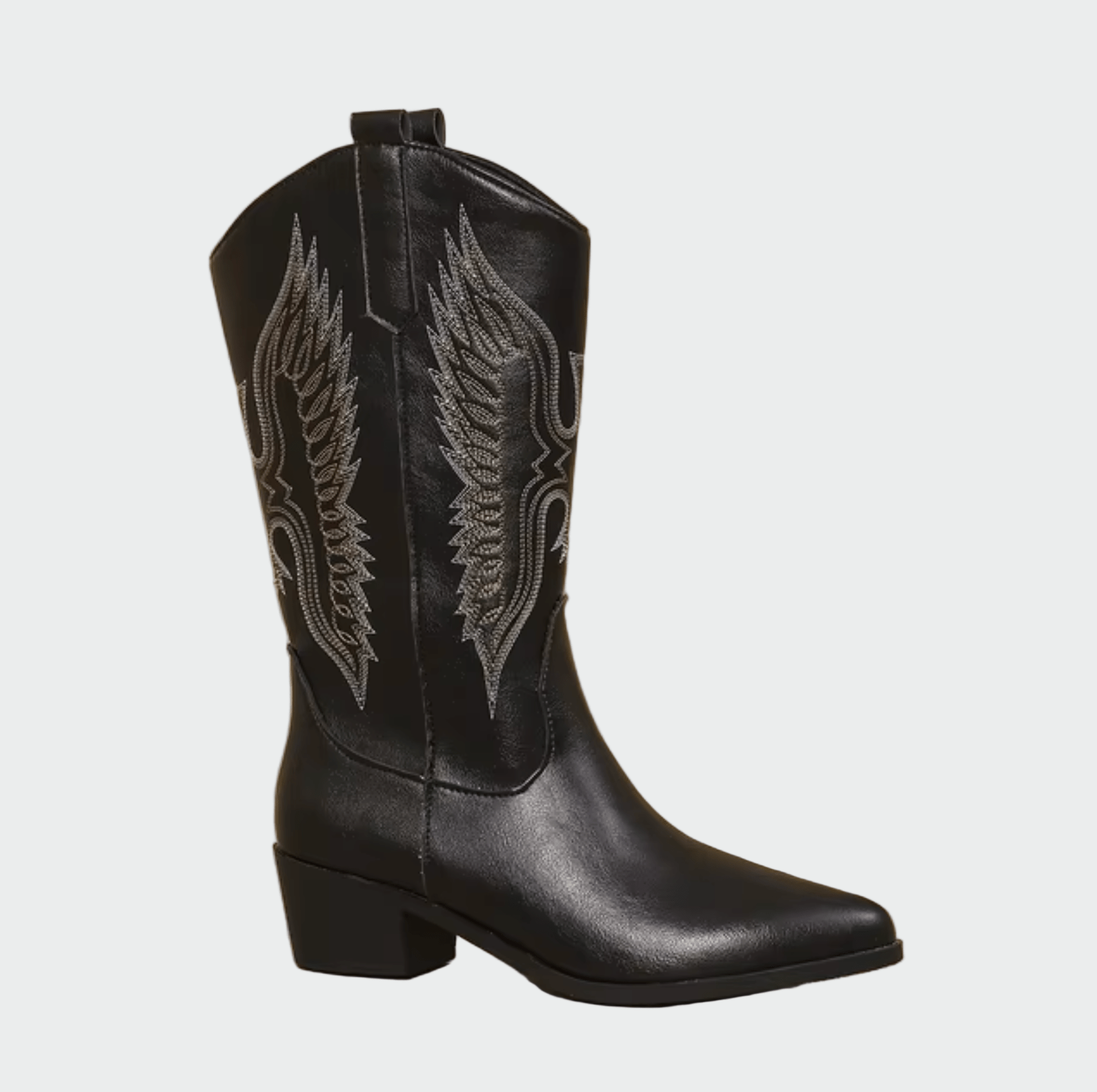 Botas de cowboy ocidentais em pele - Ines Braga