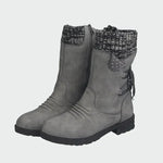 Botins de camurça elegantes - Ines Braga