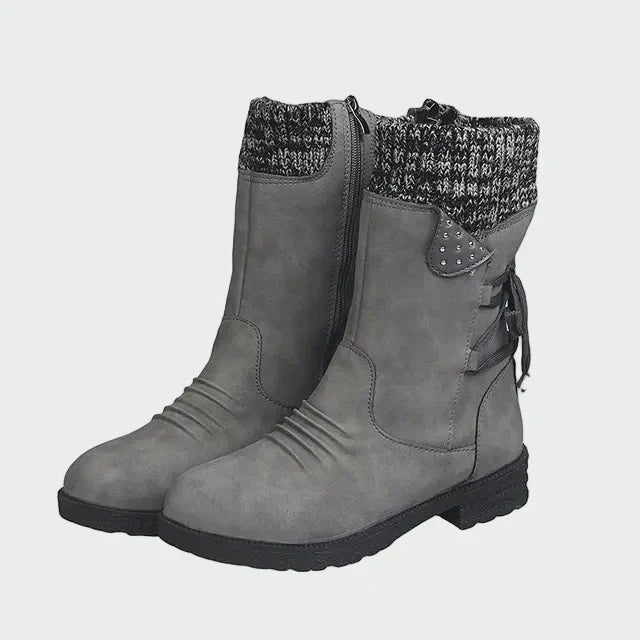 Botins de camurça elegantes - Ines Braga