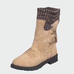 Botins de camurça elegantes - Ines Braga
