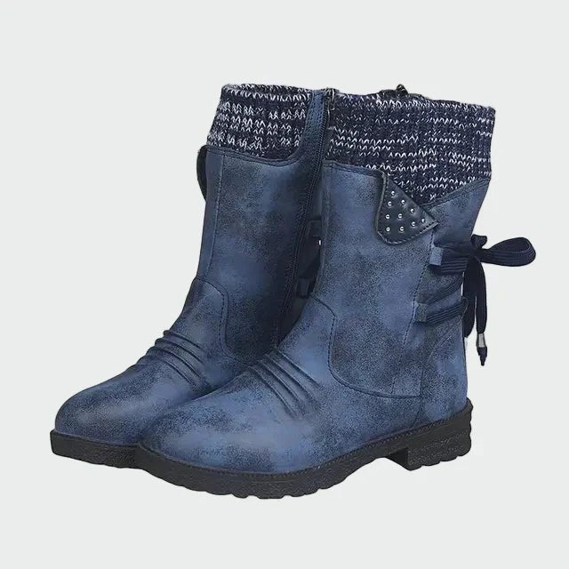 Botins de camurça elegantes - Ines Braga