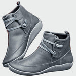Botins ortopédicos de couro premium - Ines Braga