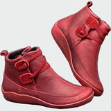 Botins ortopédicos de couro premium - Ines Braga