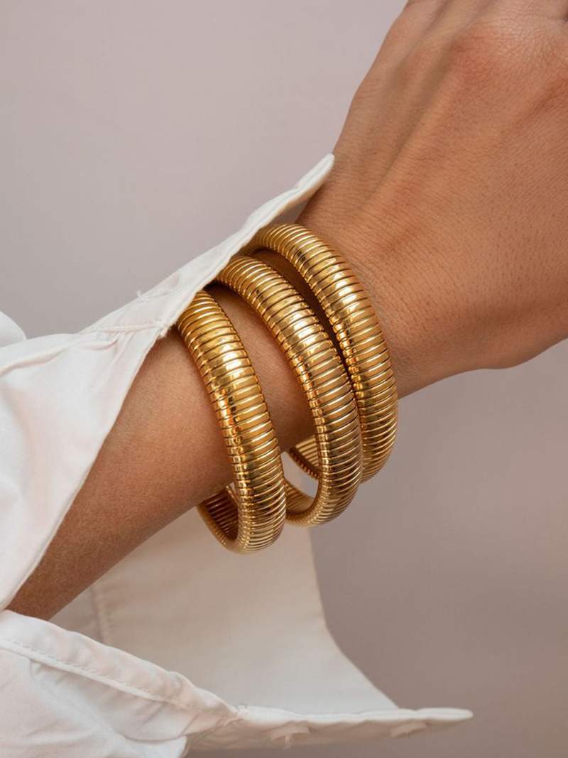 Bracelete canelada - Ines Braga