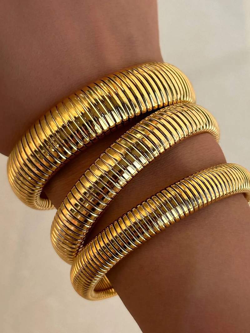 Bracelete canelada - Ines Braga