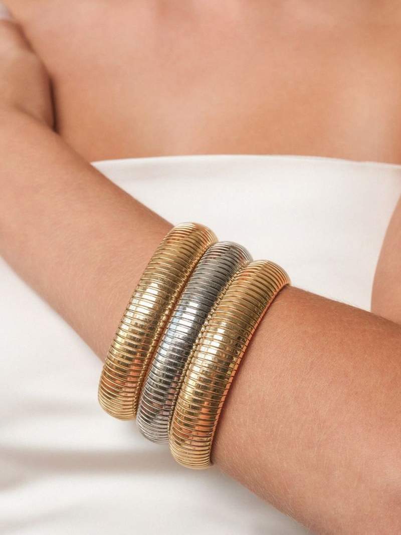 Bracelete canelada - Ines Braga