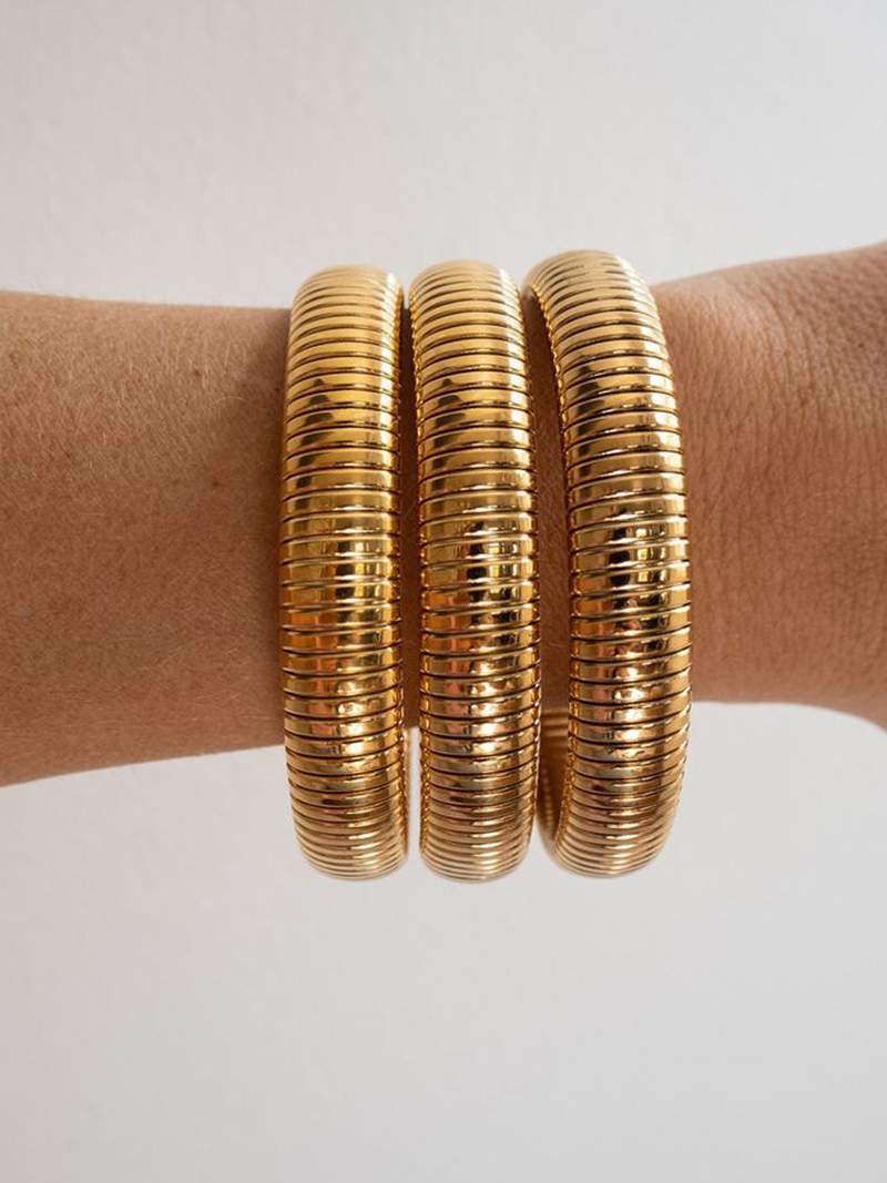 Bracelete canelada - Ines Braga