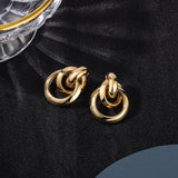 Brincos De Ouro Exclusivos - Design Luxuoso - Ines Braga