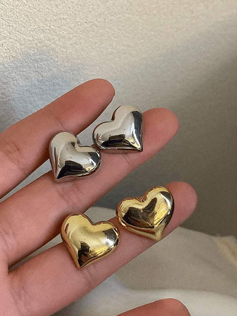 Brincos Heart - Ines Braga