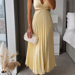 Camilla™ - Vestido Sem Mangas /Midi - Ines Braga