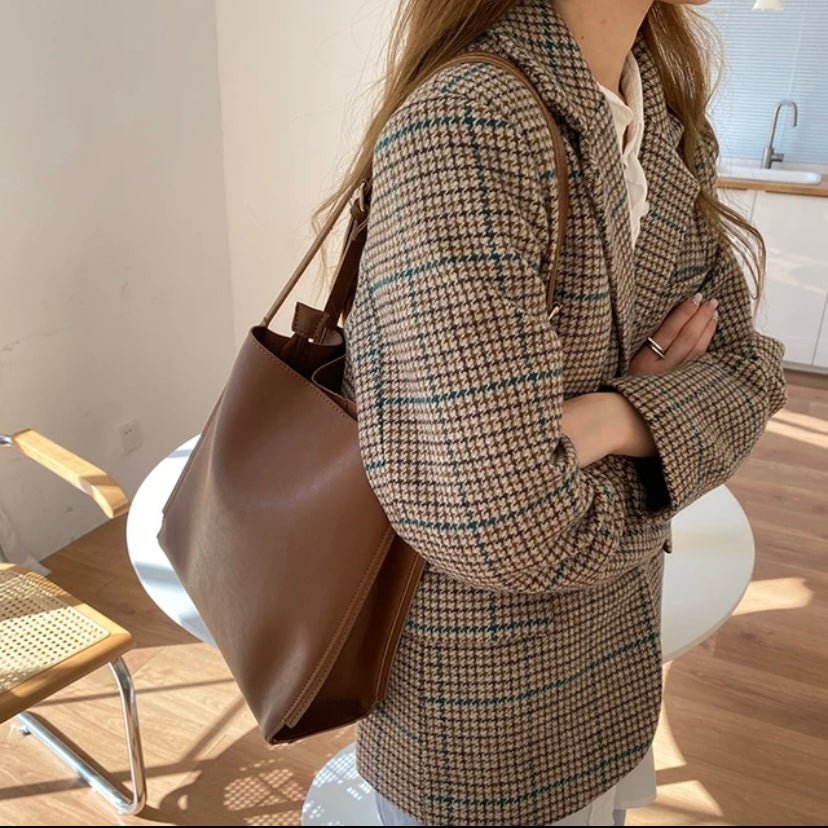 Camille | Bolsa Clássica De Uso Diário Com Espaço Amplo - Ines Braga