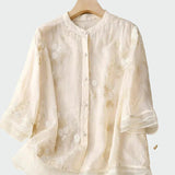 Camisa bordada - Ines Braga