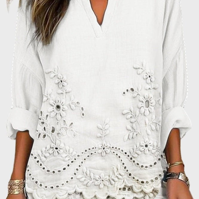 Camisa Coastal Bloom - Ines Braga