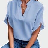 Camisa com estampa drapeada - Ines Braga
