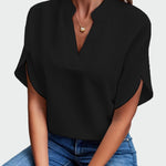 Camisa com estampa drapeada - Ines Braga
