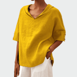 Camiseta casual | Linha confortável - Ines Braga