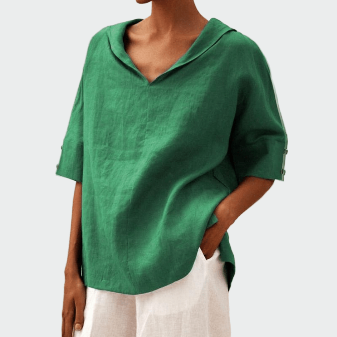 Camiseta casual | Linha confortável - Ines Braga