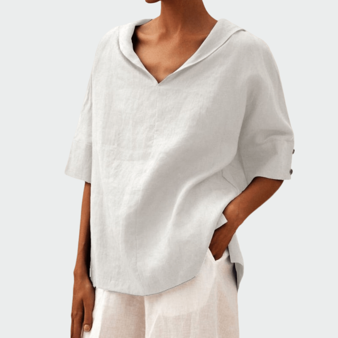Camiseta casual | Linha confortável - Ines Braga
