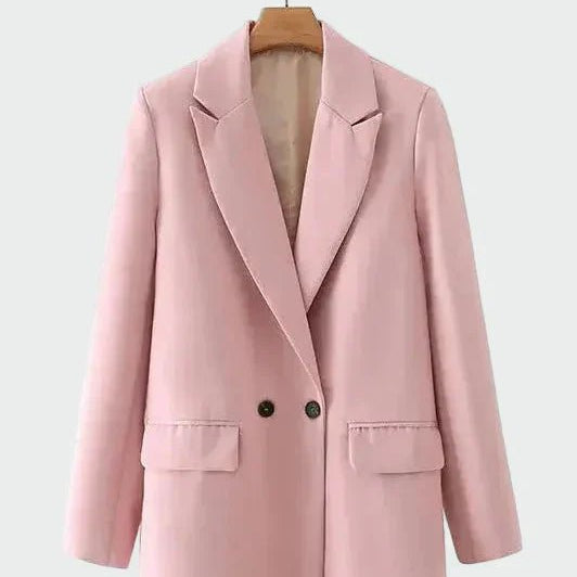 Casaco Oversized com Linha Moderna - Ines Braga