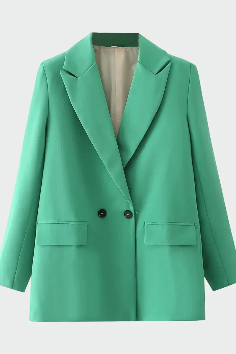 Casaco Oversized com Linha Moderna - Ines Braga