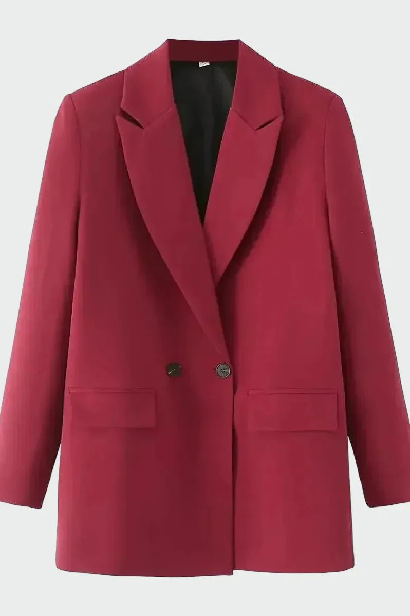 Casaco Oversized com Linha Moderna - Ines Braga