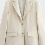 Casaco Oversized com Linha Moderna - Ines Braga