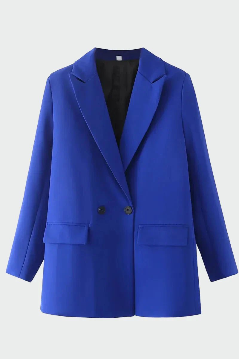 Casaco Oversized com Linha Moderna - Ines Braga