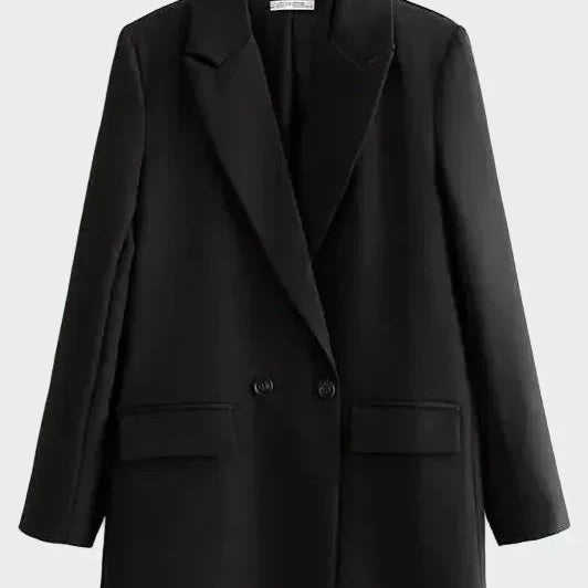 Casaco Oversized com Linha Moderna - Ines Braga