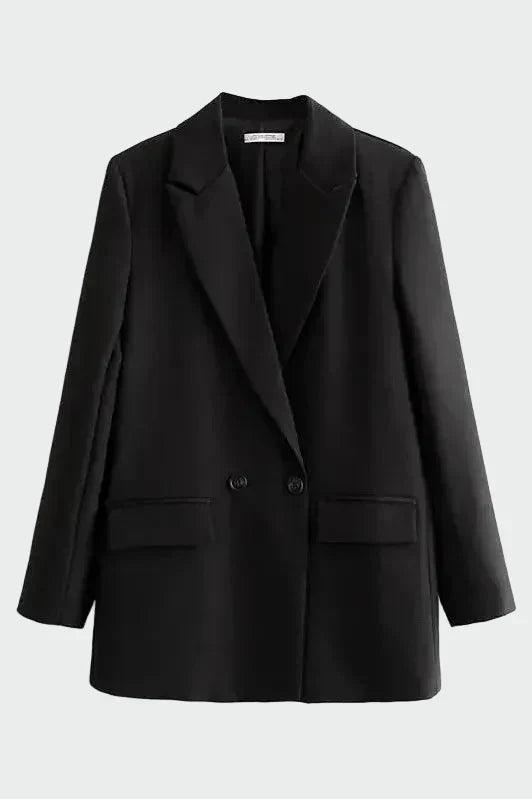 Casaco Oversized com Linha Moderna - Ines Braga