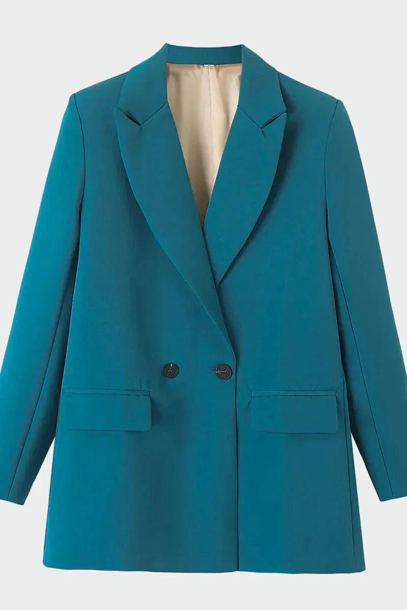 Casaco Oversized com Linha Moderna - Ines Braga