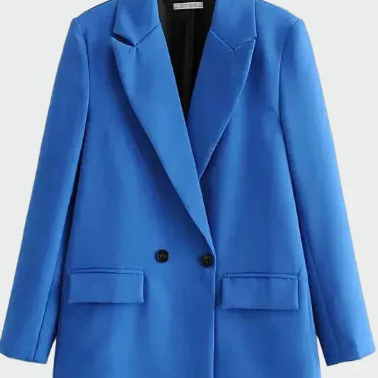 Casaco Oversized com Linha Moderna - Ines Braga