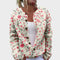 Catarina - Cardigan Floral de Outono - Ines Braga