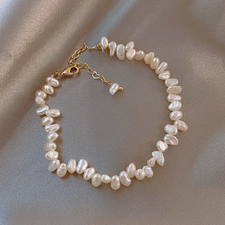 Céline Pulseira Elegante De Pérolas - Luxo No Visual - Ines Braga