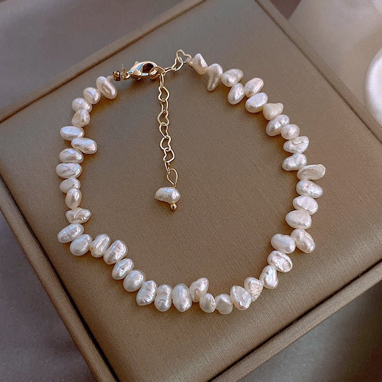 Céline Pulseira Elegante De Pérolas - Luxo No Visual - Ines Braga
