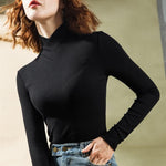 Cinda | Camisola de Gola Alta Elegante - Ines Braga