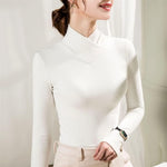 Cinda | Camisola de Gola Alta Elegante - Ines Braga
