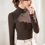 Cinda | Camisola de Gola Alta Elegante - Ines Braga